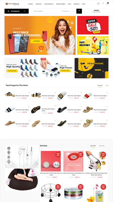 ecommerce website design